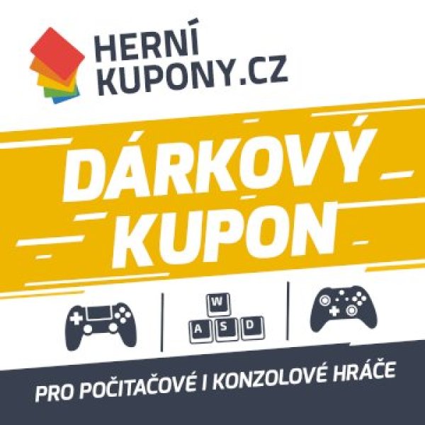 Elektronický dárkový poukaz herni-kupony.cz - 300 Kč